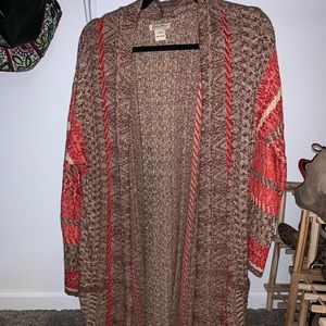 Lucky open front cardigan with pockets